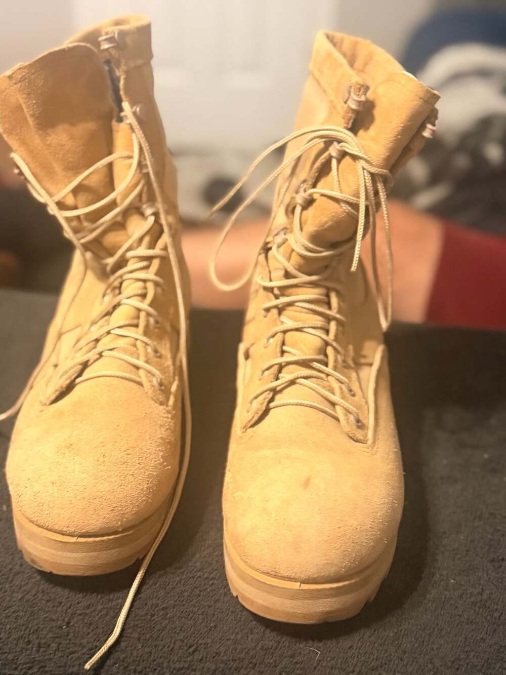 Belleville Gore-Tex Desert Tan Combat Boots Size 5W